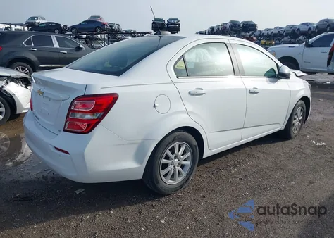 2017 Chevrolet Sonic Lt Auto из США, поврежденный, VIN 1G1JD5SB5H4137193